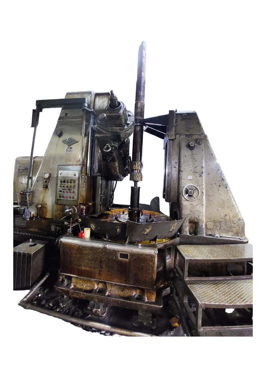 Herring Borne Pinion Shaft For Sheet Metal Press